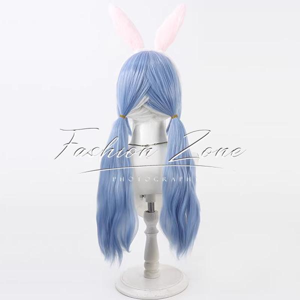 VTuber ホロライブ hololive 風 兎田ぺこら 堕天使パンク風 コスプレ衣装 ウィッグ cosplay ハロウィン 演出服 変装_17