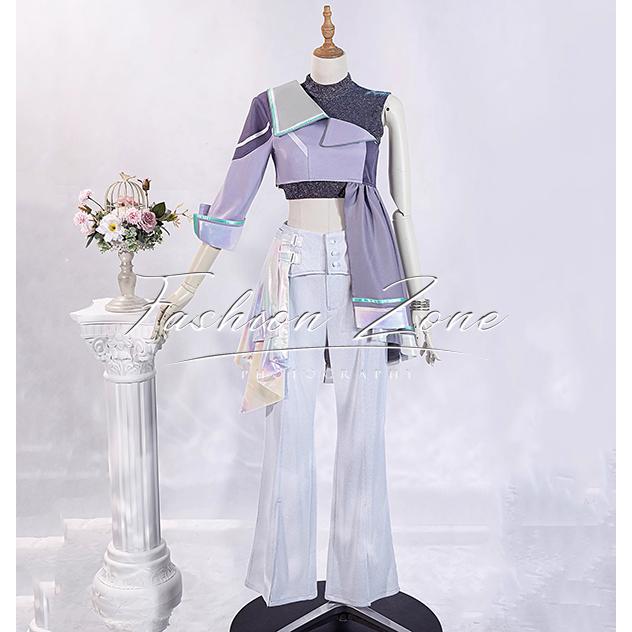 学園アイドルマスター 風 月村手毬  コスプレ衣装 ウィッグ  靴 cosplay ハロウィン 演出服 変装の画像