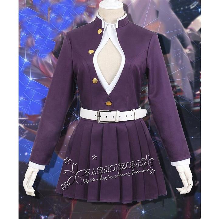 鬼滅の刃 甘露寺蜜璃 公式ACOS製 コスプレ衣装＆靴下 鬼