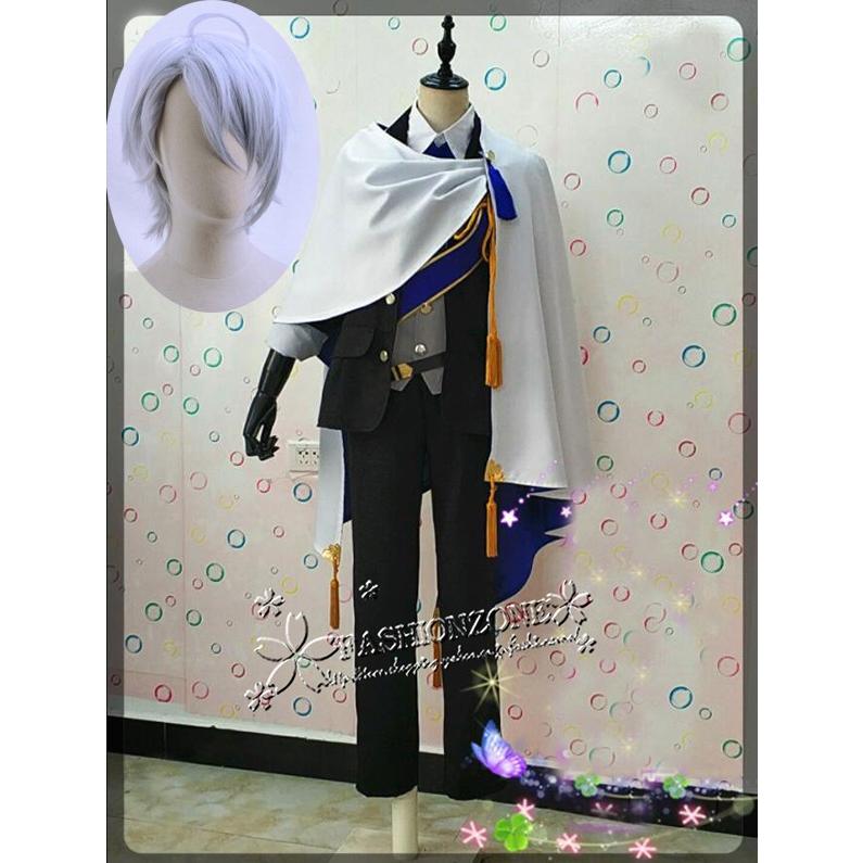 刀剣乱舞 風 山姥切長義 コスプレ衣装 男/女 ウィッグ 日常服 刀剣乱舞 風 山姥切長義 コスプレ衣装 男/女 ウィッグ 日常服