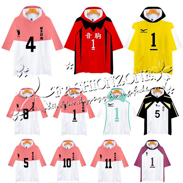 ハイキュー Haikyuu 和久谷南高校 Tシャツ 子供 大人用 夏服 半袖 普段着 スポーツ 男女兼用日常服 Dxk Fashion Zone 通販 Yahoo ショッピング