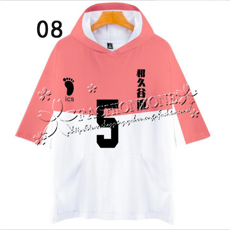 ハイキュー Haikyuu 和久谷南高校 Tシャツ 子供 大人用 夏服 半袖 普段着 スポーツ 男女兼用日常服 Dxk Fashion Zone 通販 Yahoo ショッピング