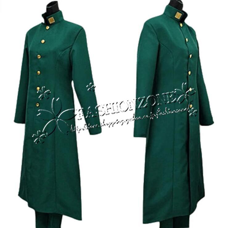 ジョジョの奇妙な冒険 風 第3部 花京院典明 戦闘服 コスプレ 衣装