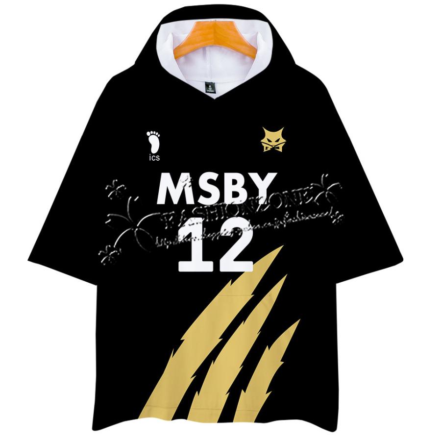 ハイキュー 風 コスプレ衣装 烏野高校黒狼春夏 半袖tシャツ コート ジャージ 子供用大人用 帽子付きの 運動ウェアcosplay 日常服 男女兼用 Dxk Fashion Zone 通販 Yahoo ショッピング