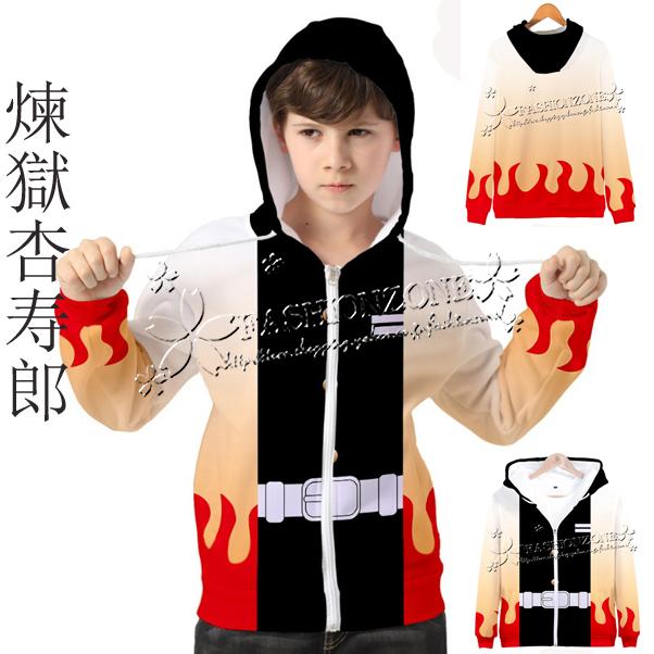 鬼滅の刃子供用 大人用 煉獄杏寿郎 長袖 春秋 スウェット パーカー ファスナーコスプレ衣装 誕生日 プレゼント 男女通用 Dxk0370 Fashion Zone 通販 Yahoo ショッピング