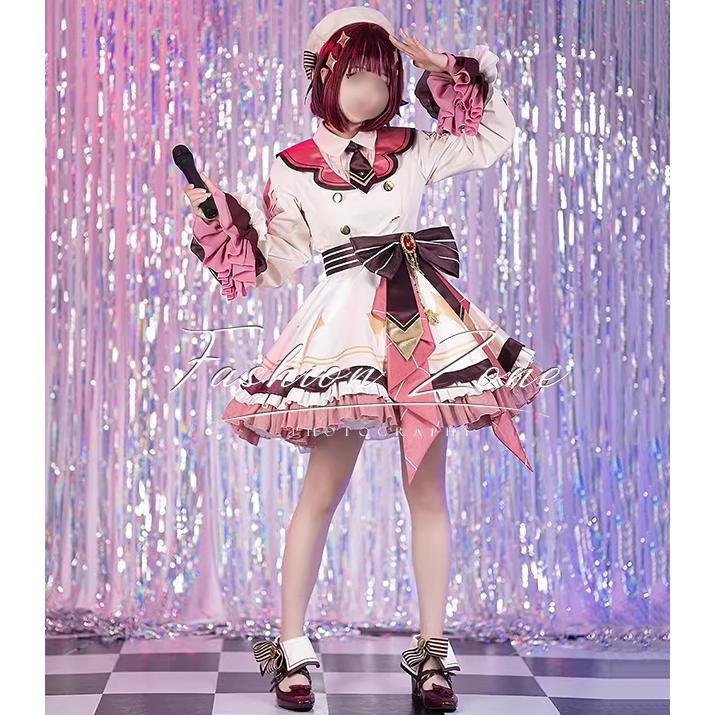 送料無料◇【推しの子】 風 有馬かな コスプレ衣装 ウィッグ 靴 送料無料◇【推しの子】 風 有馬かな コスプレ衣装 ウィッグ 靴