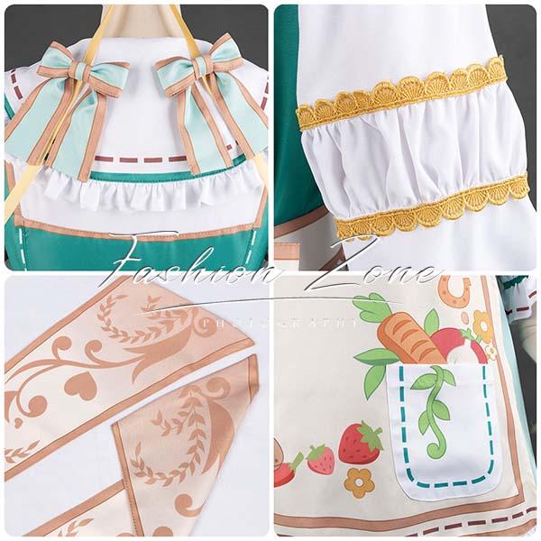 送料無料◇ウマ娘 プリティーダービー 風 ライスシャワー メイド 送料無料◇ウマ娘 プリティーダービー 風 ライスシャワー メイド