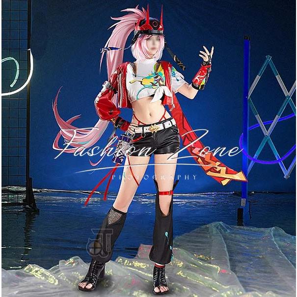 送料無料◇崩壊:スターレイル 風 乱破 Rappa コスプレ衣装 送料無料◇崩壊:スターレイル 風 乱破 Rappa コスプレ衣装