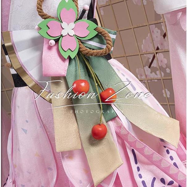 送料無料◇陰陽師 初音ミク 桜スキン コスプレ衣装 ウィッグ 靴 送料無料◇陰陽師 初音ミク 桜スキン コスプレ衣装 ウィッグ 靴