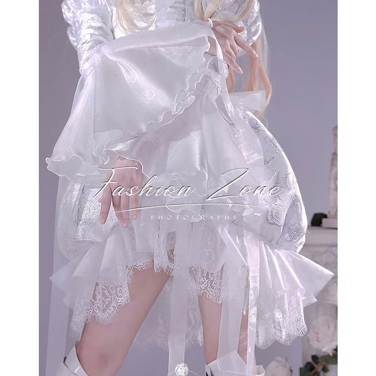 送料無料◇ローゼンメイデン 風 雪華綺晶 コスプレ衣装 ウィッグ 送料無料◇ローゼンメイデン 風 雪華綺晶 コスプレ衣装 ウィッグ