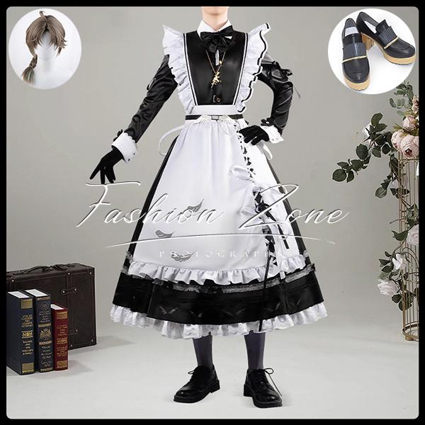 にじさんじ 叶 メイド服 ウィッグ付き にじさんじ Vtuber 風 Kanae 叶かなえ メイド服 コ コスプレ衣装