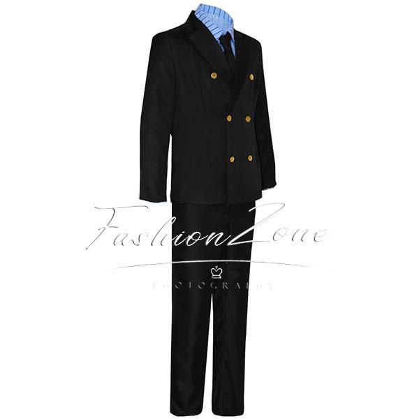 送料無料◇ONE PIECE(ワンピース)風 サンジ コスプレ衣装 送料無料◇ONE PIECE(ワンピース)風 サンジ コスプレ衣装