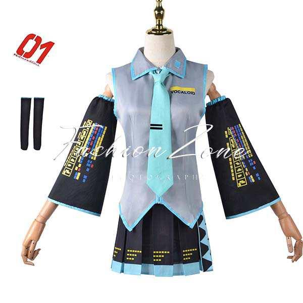 送料無料◇初音ミク 風 MIKU 公式服 コスプレ衣装 ウィッグ 靴 送料無料◇初音ミク 風 MIKU 公式服 コスプレ衣装 ウィッグ 靴