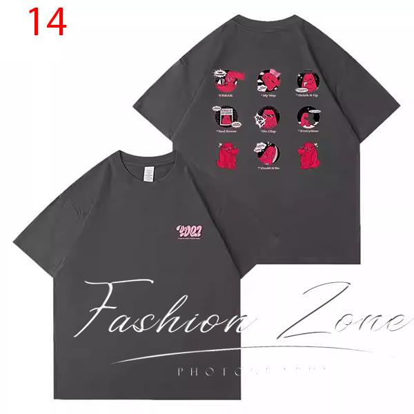 送料無料◆2024新品 (G)I-DLE Song Yuqi シリーズ YUQ1 韓流グッズ  半袖 Tシャツ  春夏 コート 男女 周辺 応援服 打歌服 通気 吸汗｜fashionzone｜15