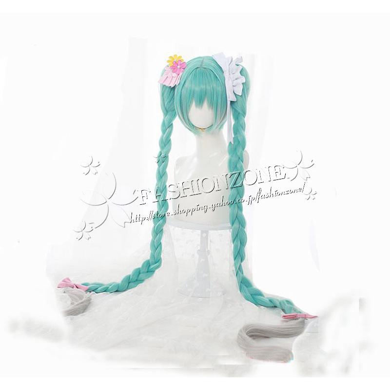 VOCALOID 初音ミク Wonderland ラプンツェル コスプレ ウィッグ VOCALOID 初音ミク Wonderland ラプンツェル コスプレ ウィッグ