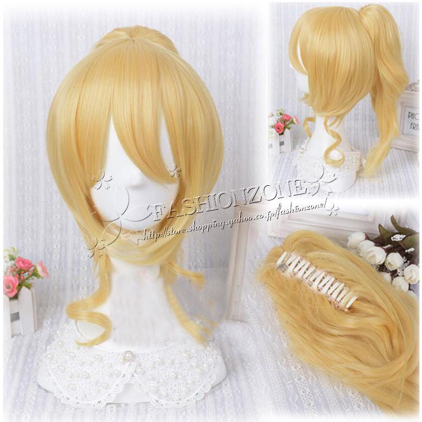 Lovelive 風 絢瀬絵里 コスプレ ウィッグ かつら WIG 耐熱 大人