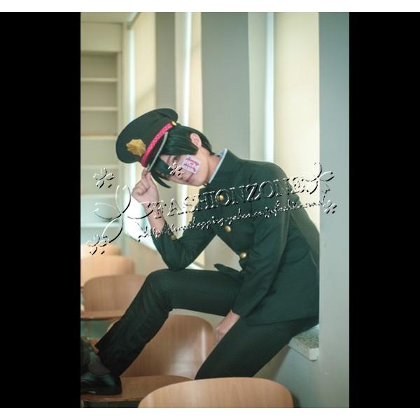 地縛少年花子くん 風 柚木普 柚木司 コスプレ衣装ウィッグ靴 制服仮装