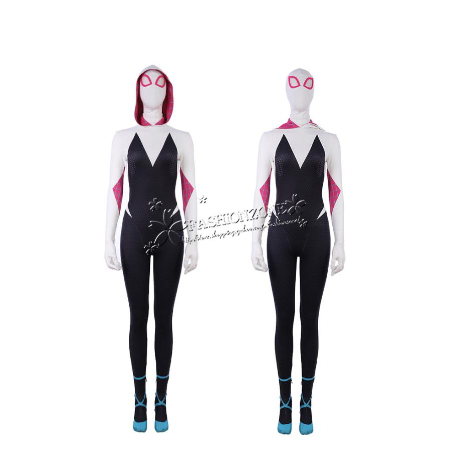 Spider Man Gwen スパイダーマン 女marvel アベンジャーズthe Avengersコスプレイベント コスチューム Cosplay イベント仮装 プレゼント お祭り イベントcos Wycc Fashion Zone 通販 Yahoo ショッピング