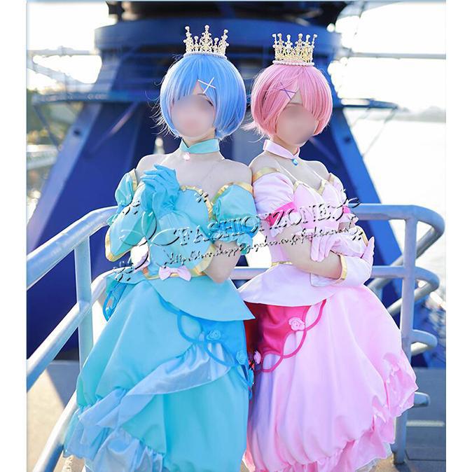 Re ゼロから始める異世界生活 風 レム ラム コスプレ 衣装 ウィッグ 靴 Cosplay アニメ ゲーム コスチューム パーティー ハロウィン仮装 Wycc Fashion Zone 通販 Yahoo ショッピング