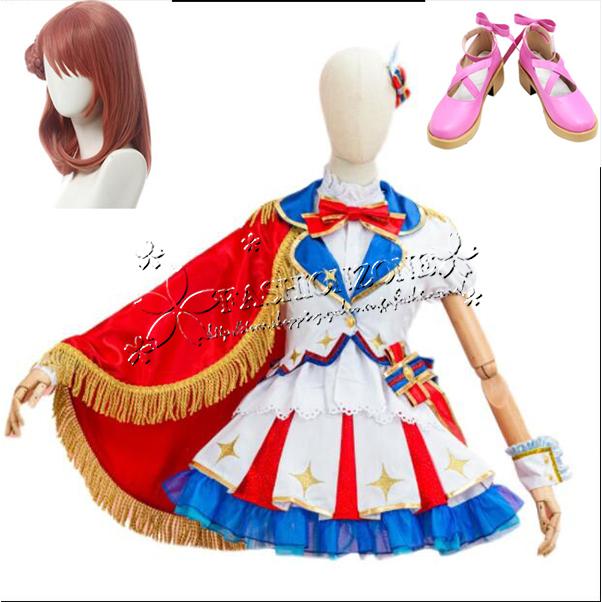 国内外の人気集結 衣装 コスプレ 歩夢 上原 風 虹ヶ咲学園スクールアイドル同好会 スクスタ ウィッグcosplay ハロウィン仮装 パーティー コスチューム ゲーム アニメ コスプレ衣装 Ba By Ru