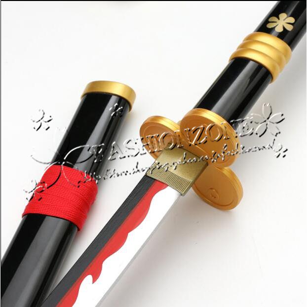 長72cm ONE PIECE ワンピース ゾロ 閻魔 黒 コスプレ道具 日輪刀 長72cm ONE PIECE ワンピース ゾロ 閻魔 黒 コスプレ道具 日輪刀