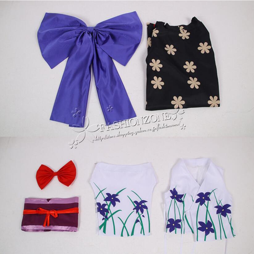 ワンピース ONE PIECE 海賊王 風　ロビン トップス ズボン コスプレ衣装 全セット cosplay コスチューム仮装豪華 華麗 高品質_4