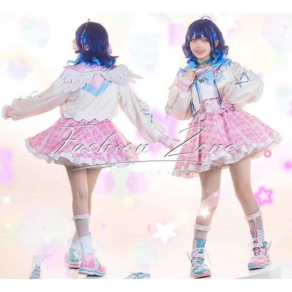 バーチャルYouTuber Vtuber 風 天宮こころコスプレ衣装 靴 バーチャルYouTuber Vtuber 風 天宮こころコスプレ衣装 靴