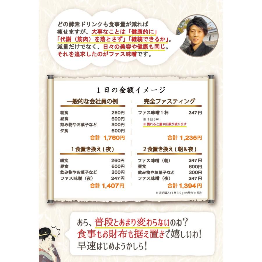酵素ドリンク ファスティング 置き換え ダイエット 無添加 乳酸菌 非加熱 ファス味噌 大容量900g Fasmiso1 ファスティング味噌専門店 通販 Yahoo ショッピング