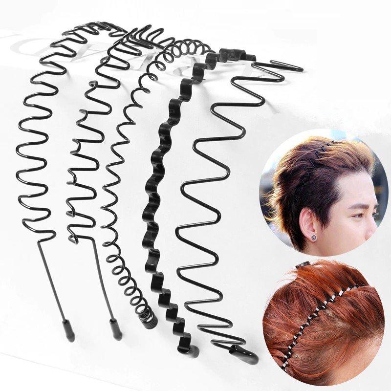 金属カチューシャ波型なみなみ5種類コイルレディースヘアアクセサリーメンズ髪留めヘアアクセまとめ髪ヘアバンド洗顔スポーツ Cupload4219 Fastfashion Yahoo 店 通販 Yahoo ショッピング