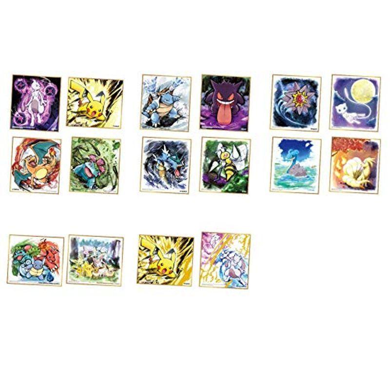 ポケットモンスター 色紙art ポケモン 色紙art 全16種セット フルコンプ Retail 画材 アート用品