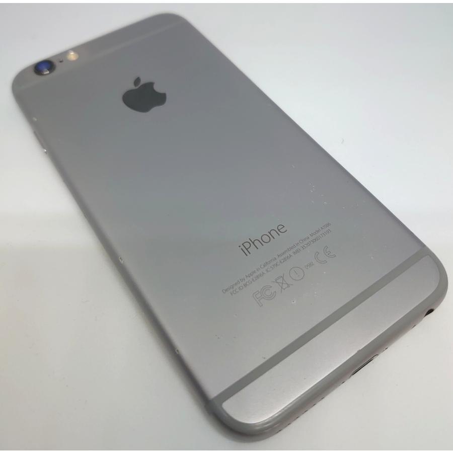 中古 iPhone 6 16GB docomo スペースグレイ 画面サイズ約4.7インチ MG472J/A｜fast3points｜02