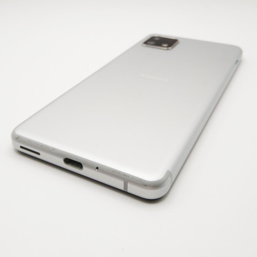 中古 SHARP AQUOS sense4 basic A003SH ワイモバイル シルバー 中古 SHARP AQUOS sense4 basic A003SH ワイモバイル シルバー