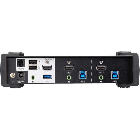 CS1822 2ポート USB 3.0ハブ搭載 HDMI KVMPスイッチ（4K対応、オーディオミキサーモード搭載） | ATEN | 01