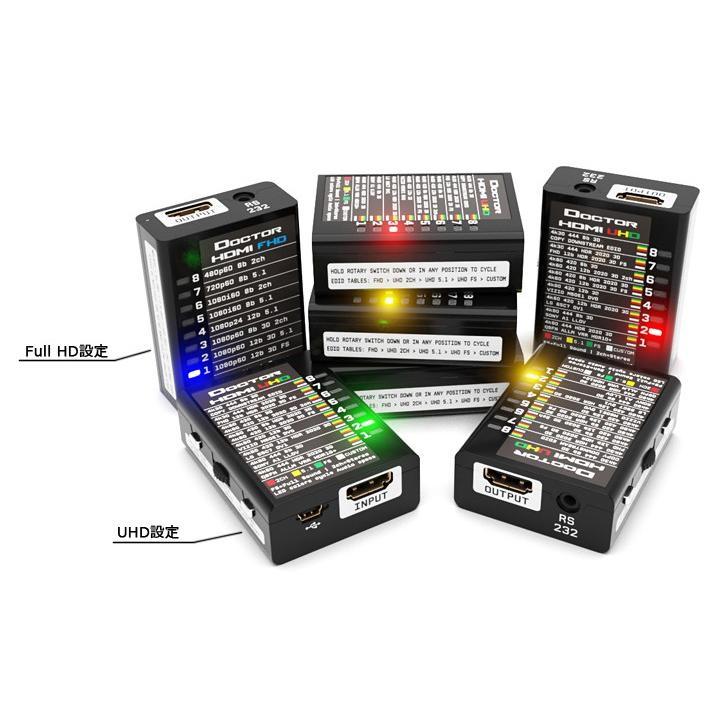 Dr.HDMI　EDID信号保持器、エミュレーター Dr.HDMI 4K (EDID信号保持機、EDIDエミュレーター 40個のEDIDモードを