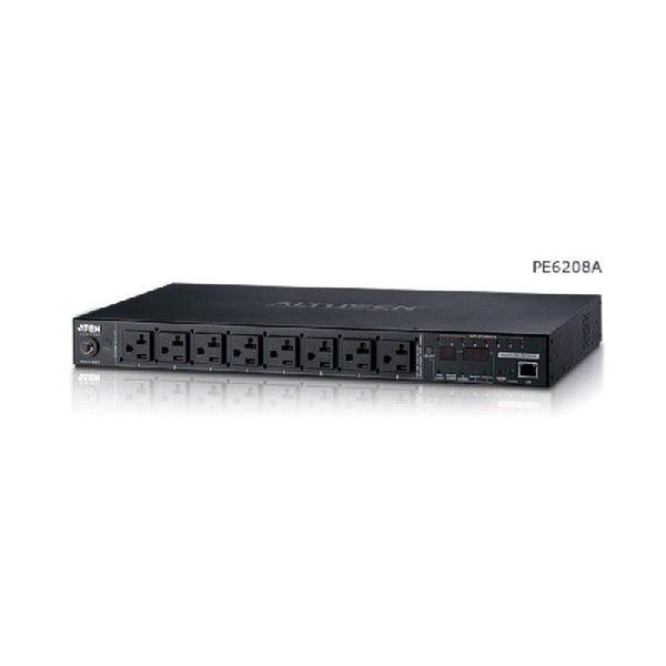 ATEN　PE6208A　エネルギー管理機能搭載 8ポート eco PDU | 