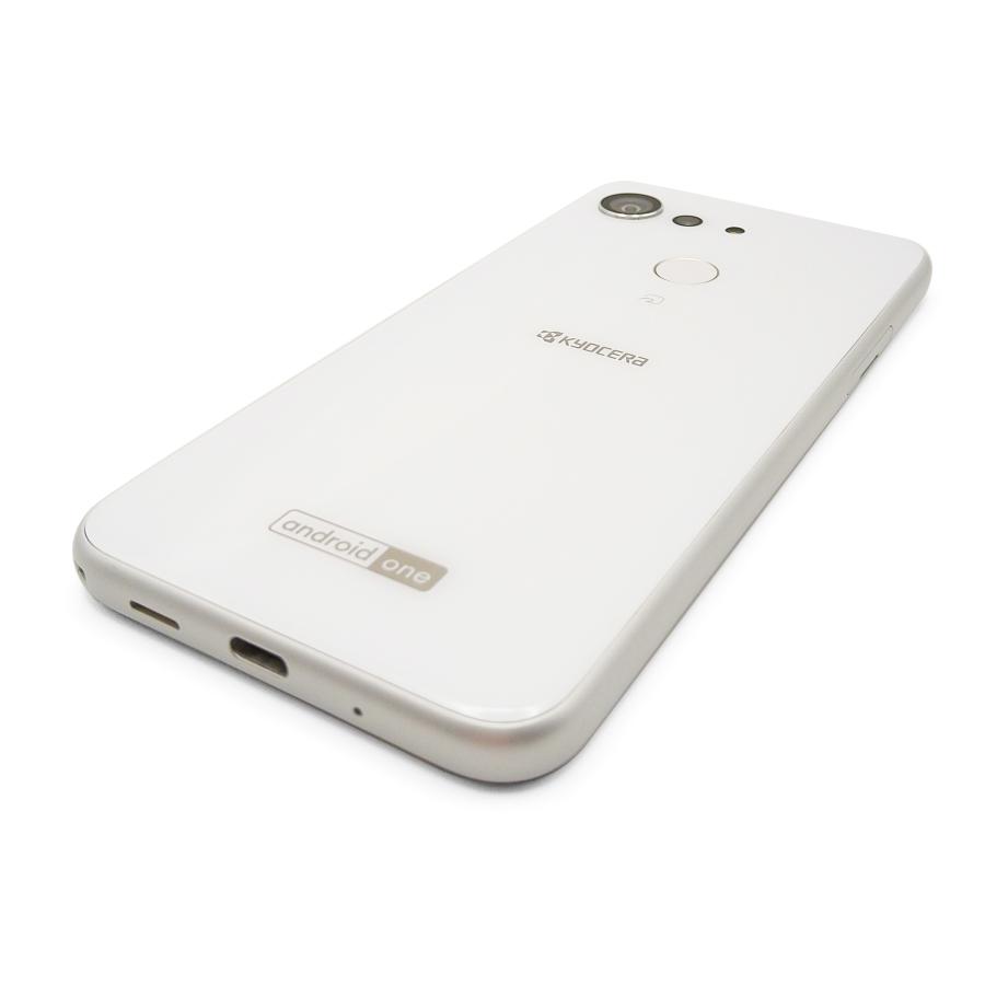 KYOCERA Android One S6 本体 ホワイト　新品、未使用 中古 Android One S6 ワイモバイル ホワイト 画面サイズ:約5.84インチ