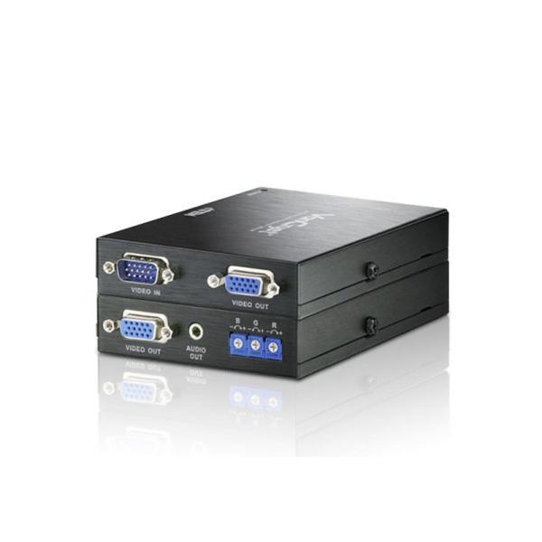 ATEN VE170Q VGAツイストペアケーブルエクステンダー（オーディオ・デスキュー対応） | 