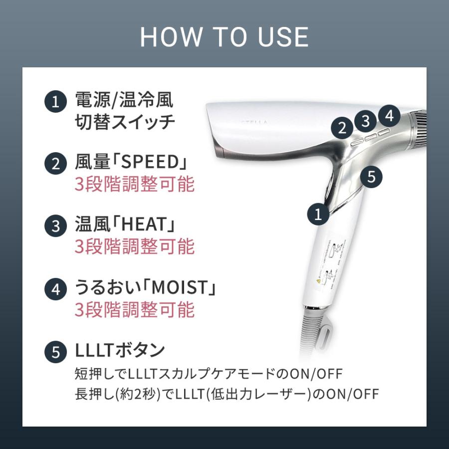 STELLA BEAUTE（ステラボーテ） ドライヤー Shine Rebirth HairDryer
