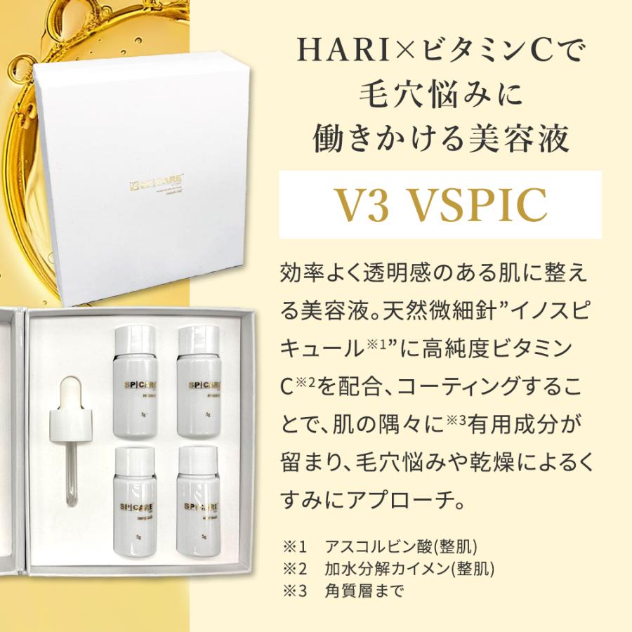 SPICARE C-LINE トナー 化粧水 クレンザー クリーム レフィル V3 VSPIC C-LINE 4種類セット（クレンザー・トナー