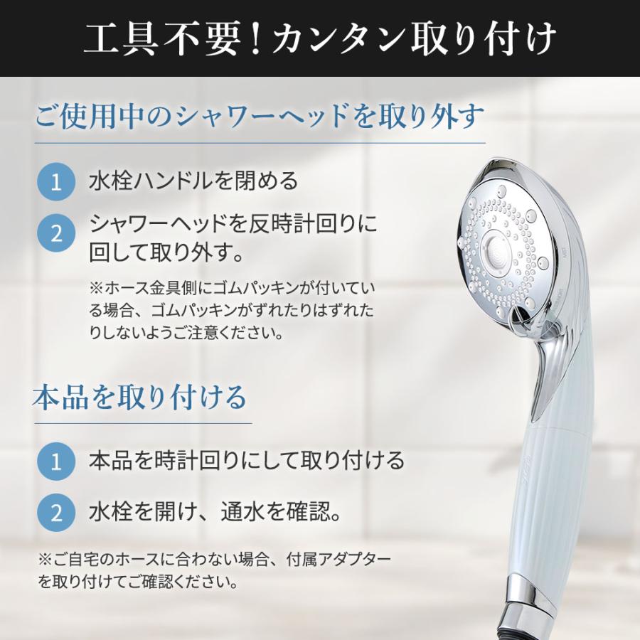 ReFa シャワーヘッド リファ ファイン バブル ピュア RS-AM-02B ReFa シャワーヘッド リファ ファイン バブル ピュア RS-AM-02B