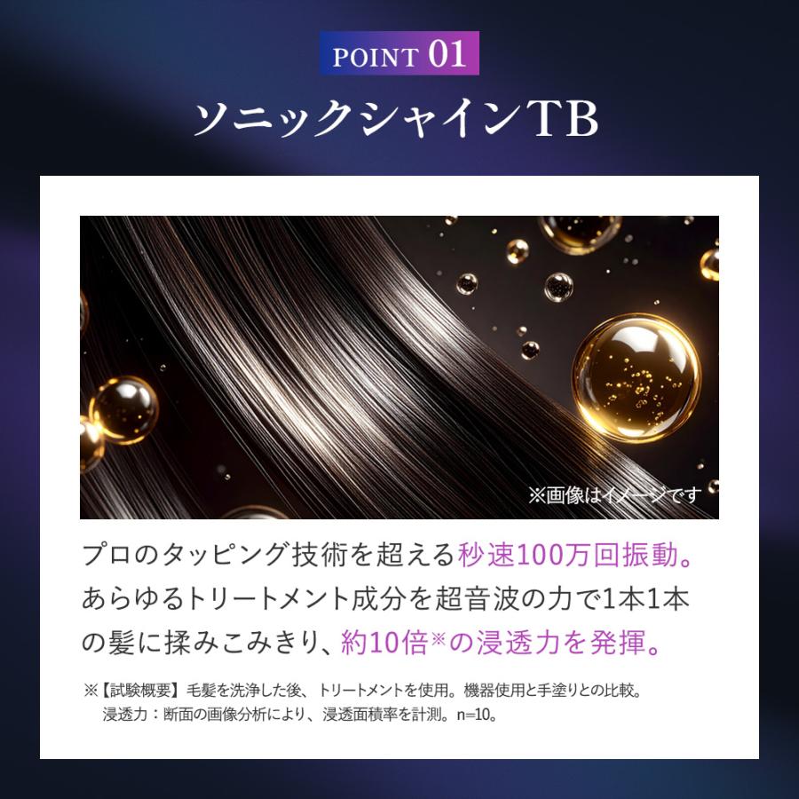 メデュラ ウルトラシャインプロ 超音波 アイロン トリートメント 浸透