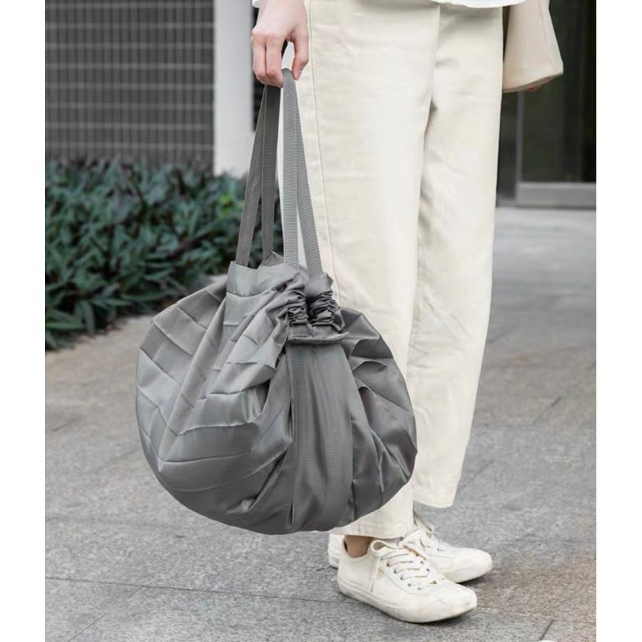 決算セール おしゃれ かわいい 大容量 エコバッグ 折りたたみ コンパクト カラビナ ショッピングバッグ  防水 折りたたみ 持ち運び  レジカゴバッグ | ブランド登録なし | 12