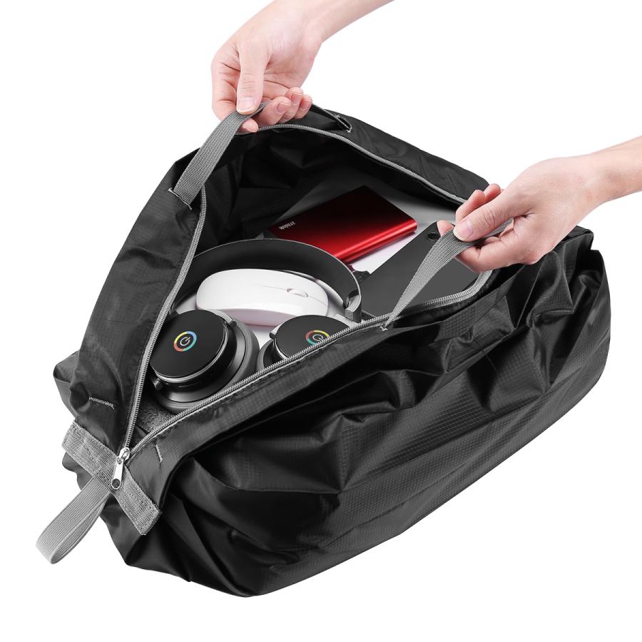 ２wayバッグ エコバッグ リュックタイプ＆手持ちタイプ ショッピングバッグ 折りたたみバッグ 折りたたみ防水  チャック付き 買い物袋 | ブランド登録なし | 12