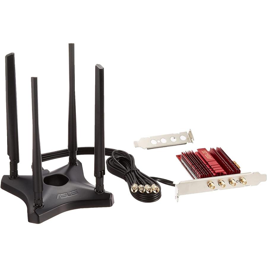 ASUS 11a/b/g/n/ac対応 PCIExpress 1,000Mbps(2.4Ghz) and2,167Mbps