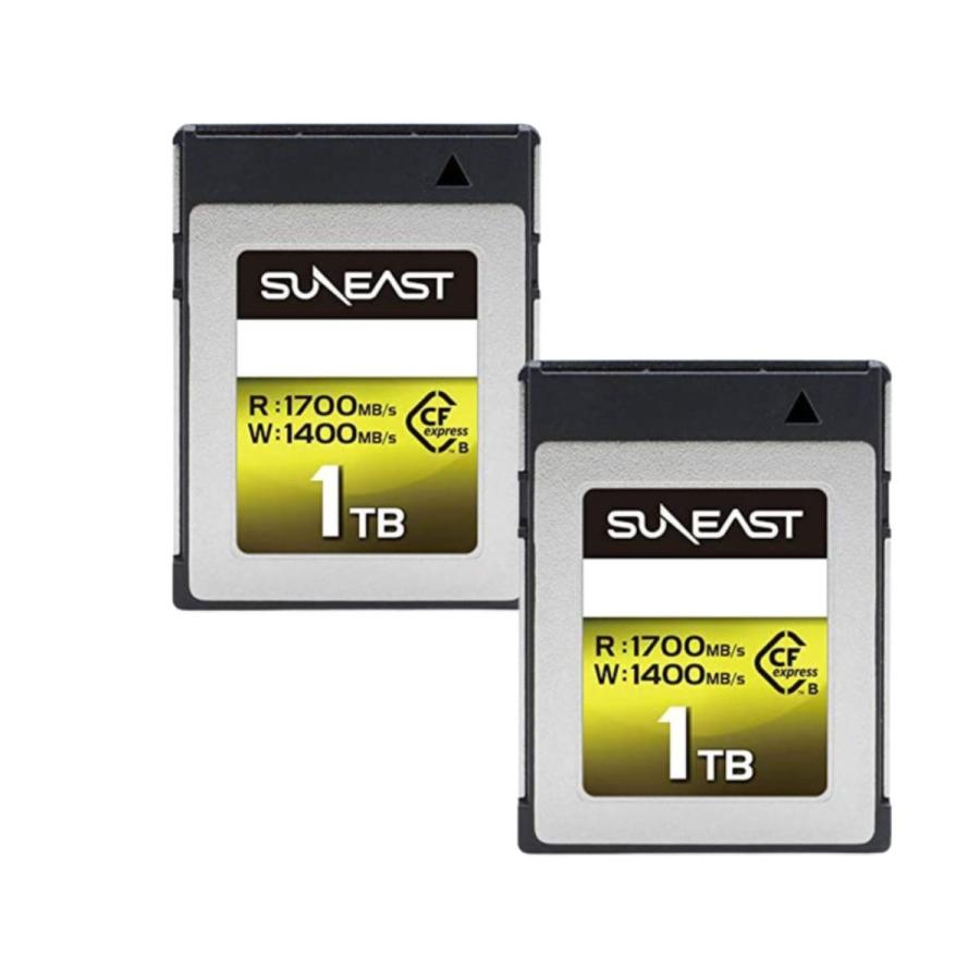 取寄商品 SUNEAST CFexpress タイプ Bカード 2枚セット ULTIMATE PRO Series (1TB 2枚セット) 通販 SE-CFXB320S1700 SUNEAST(サンイースト) CFexpress Type B メモリーカード 320GB SUNEAST ULTIMETE PRO