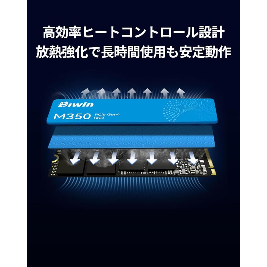 内蔵型SSD Biwin NV3500 1TB PCIe Gen3 SSD Biwin NV3500 Gen3 M.2 2280 NVMe SSD
