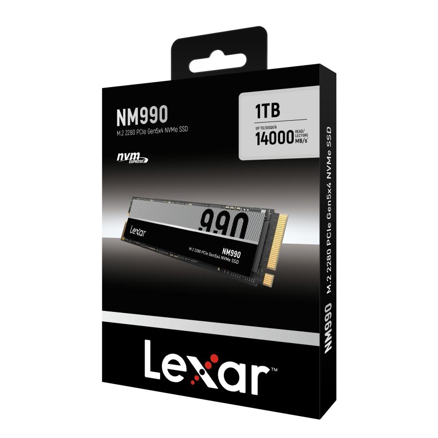 Lexar（レキサー） Lexar NM990 PCIe 5.0 NVMe SSD 4TB Gen5 x4 M.2