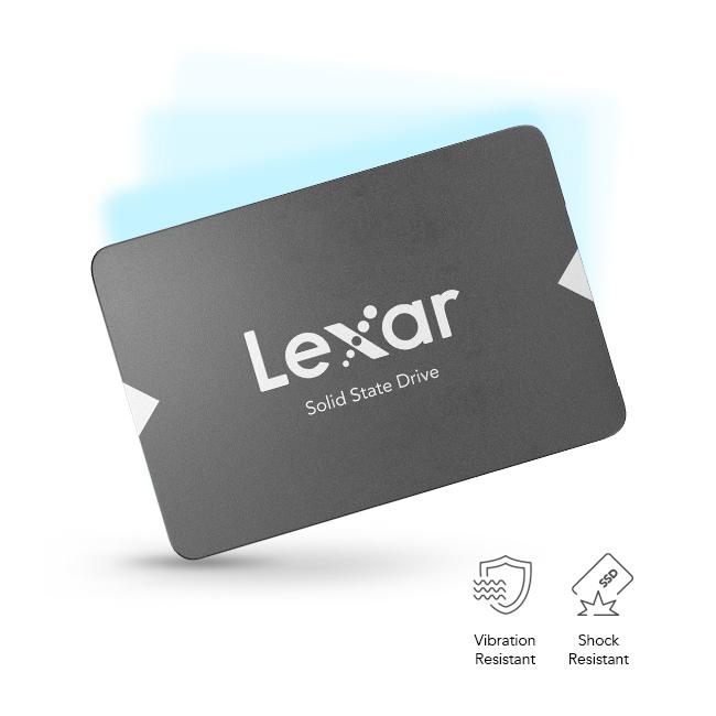 Lexar2TBNS100SSD2.5インチSATAIII 内蔵 550MB/秒 Lexar® NS100 2.5” SATA III (6Gb/s) SSD | Lexar