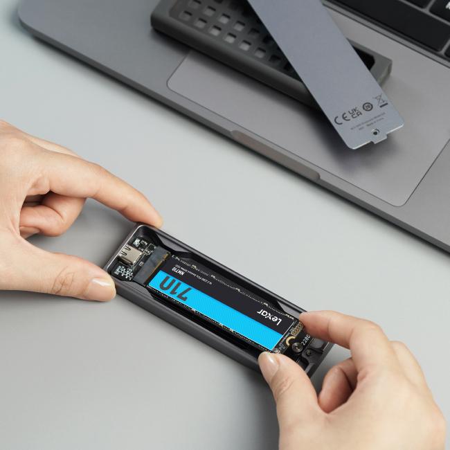 Lexar 【正規代理店】Lexar E6 NVMe M.2 SSD外付けケース TypeC