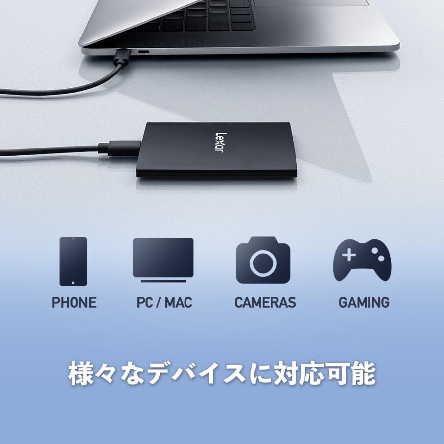 Lexar 【正規代理店】Lexar SL500 ポータブル SSD 外付け 1TB